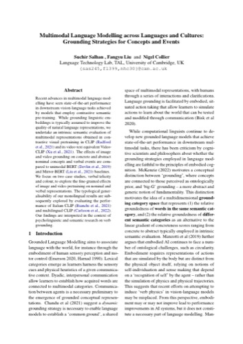 Multimodal grounding paper first page
